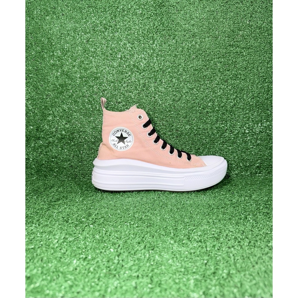 Converse Chuck Taylor All Star Move Platform Womens Size 6.5 Pink White Shoes